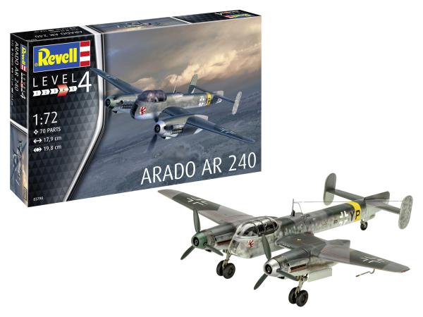 1:72 Arado Ar 240 Revell Modellbausatz