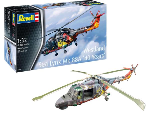 1:32 Westland Sea Lynx Mk.88A (40 Years Special Edition Revell Modellbausatz