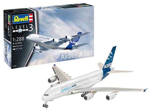 1:288 Airbus A380 Revell Modellbausatz