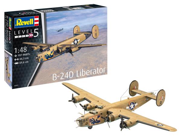 1:48 B-24D Liberator Revell Modellbausatz