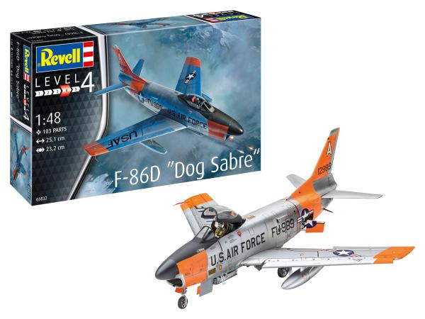 1:48 F-86D "Dog Sabre" Revell Modellbausatz
