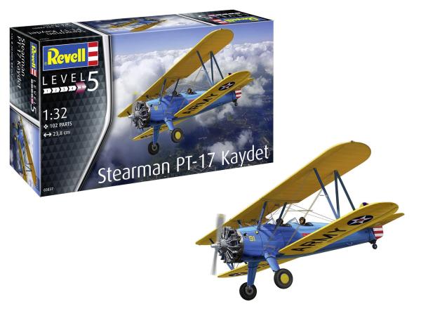 1:32 Stearman PT-17 Kaydet Revell Modellbausatz