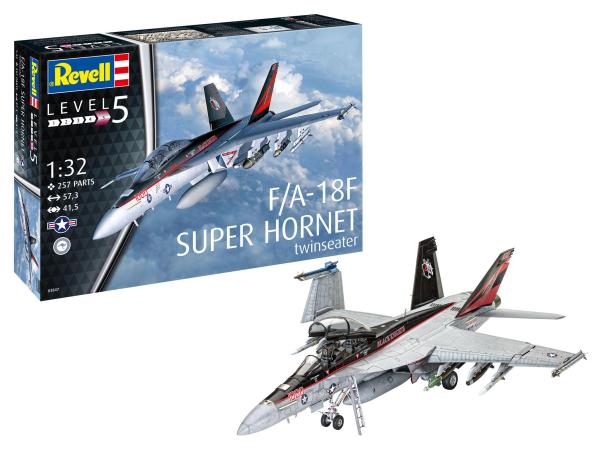 1:32 F/A-18F Super Hornet twinseater Revell Modellbausatz