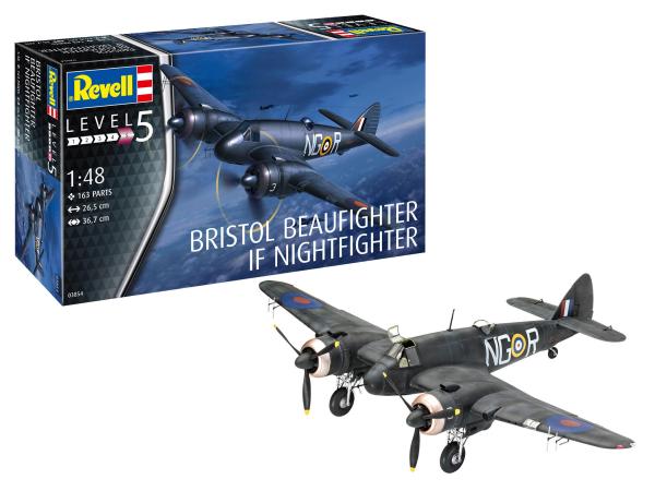 1:48 Bristol Beaufighter IF Nightfighter Revell Modellbausatz