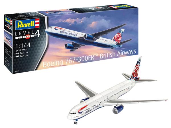 1:144 Boeing 767-300ER "British Airways" Revell Modellbausatz