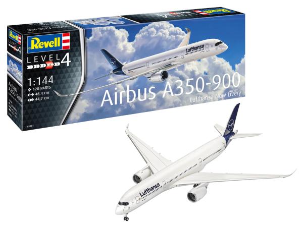 1:144 Airbus A350-900 "Lufthansa" New Livery Revell Modellbausatz
