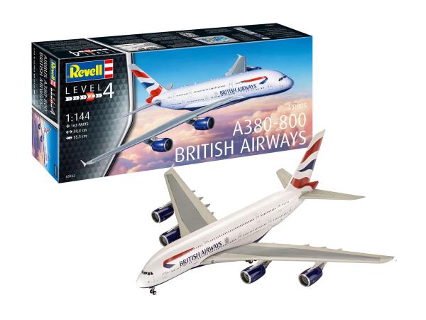1:144 Airbus A380-800 "British Airways" Revell Modellbausatz