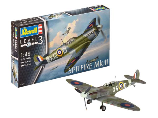 1:48 Spitfire Mk.II Revell Modellbausatz