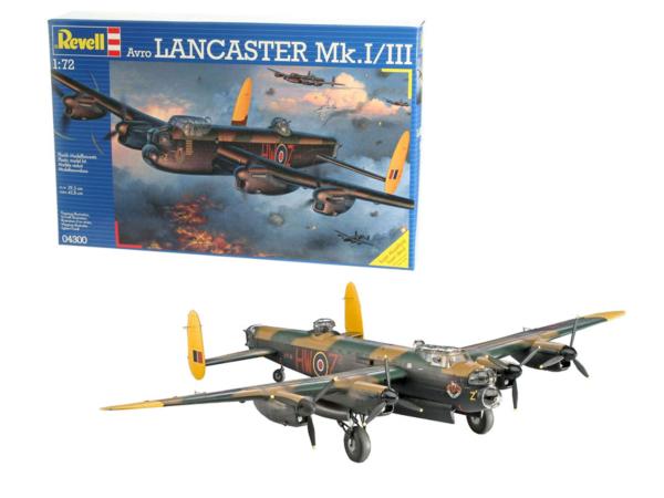 1:72 Lancaster Mk.I/III Revell Modellbausatz