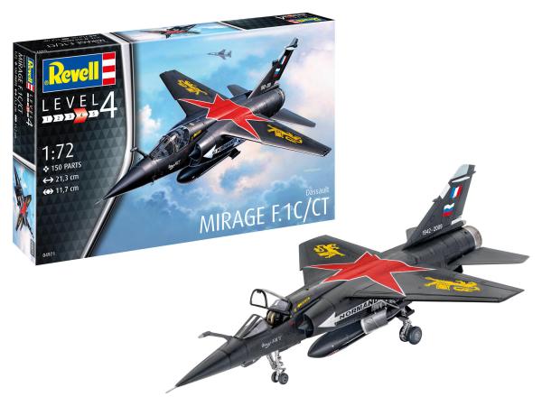 1:72 Dassault Mirage F-1C/CT Revell Modellbausatz