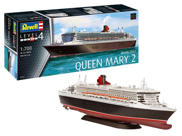 1:700 Ocean Liner Queen Mary 2 Revell Modellbausatz