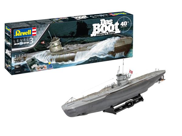 1:144 Das Boot Collector's Edition - 40th Anniversary Revell Modellbausatz mit Basiszubehör