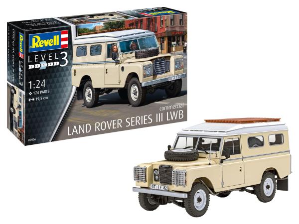 1:24 Land Rover Series III LWB (commercial) Revell Modellbausatz