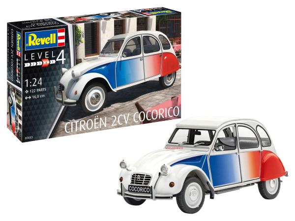 1:24 Citroen 2CV Cocorico Revell Modellbausatz