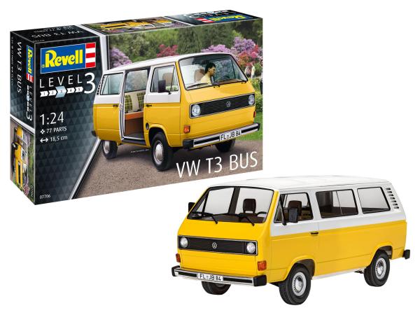 1:24 VW T3 Bus Revell Modellbausatz