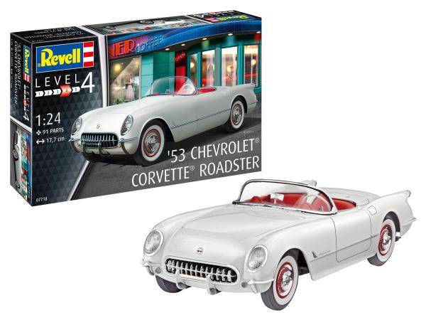 1:24 1953 Chevrolet® Corvette® Roadster Revell Modellbausatz