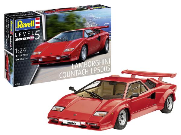 1:24 Lamborghini Countach LP500S Revell Modellbausatz