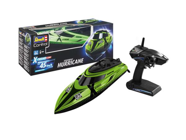 RC X-TREME Speedboat "Hurricane" Revell Control Ferngesteuertes Boot