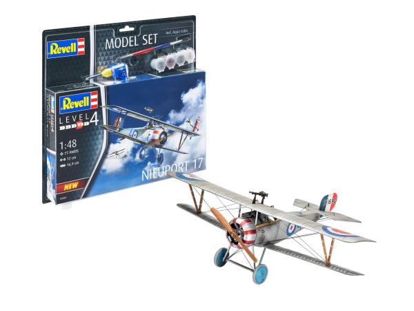 1:48 Model Set Nieuport 17