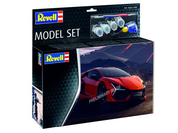 1:24 Model Set Lamborghini Revuelto Revell Modellbausatz mit Basiszubehör