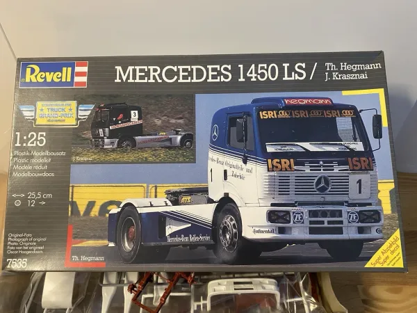 1:25 Mercedes 1450 LS Race Truck