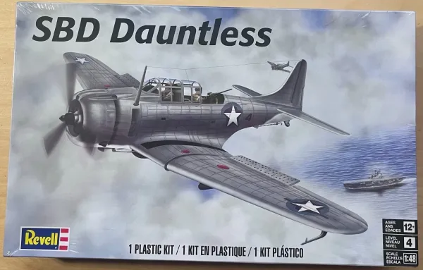 1:48 Dauntless Gray Airplane