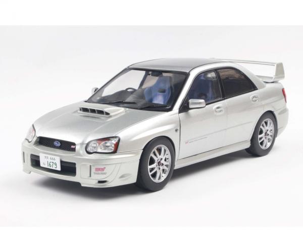 1:18 Subaru Impreza WRX silber 2003