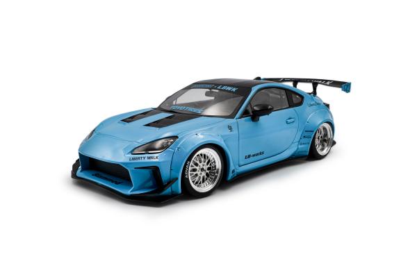 1:18 Toyota GR86 LBWK Body Kit – BABY BLUE – 2024