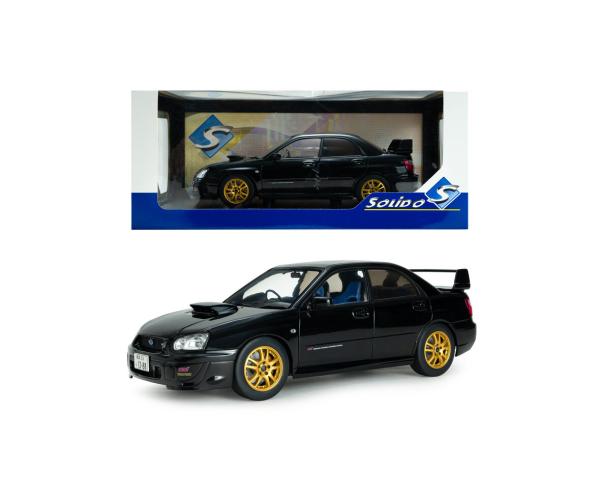 1:18 Subaru Impreza WRX STI schwarz