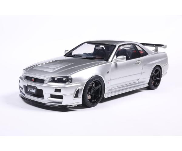 1:18 Nissan Skyline R34 GT-R silber