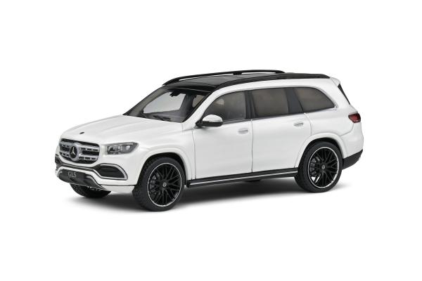 1:43 Mercedes-Benz GLS w/AMG Wheels – Diamond White – 2020