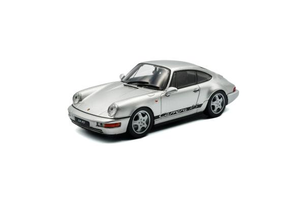 1:43 Porsche 911 (964) RS – Silver w/Black Stripe – 1994