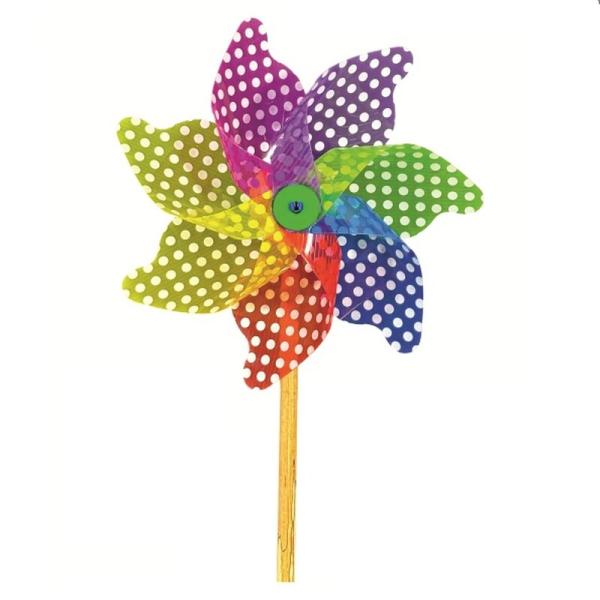 Windrad mit Punkten 45 cm