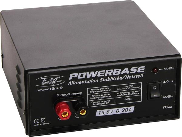 T2M Powerbase 13,8V/ 20A 12V Netzteil