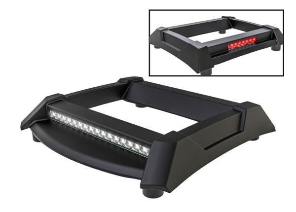 Dach Skidplatte mit LED TRAXXAS Mini-Maxx