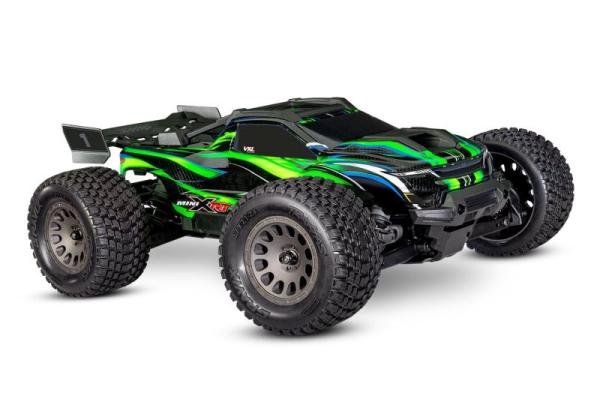 TRAXXAS MINI-XRT 3S-Power 4x4 grün 1/16 Monster-Truck RTR Brushless, HD-Teile, mit 2S Lipo/Lader