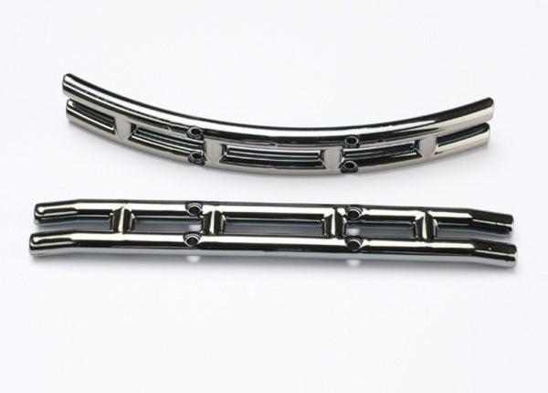 Bumper schwarz-chrom v&h TRAXXAS E-Maxx