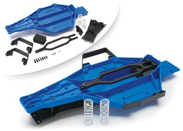 LCG-Chassis Umbau Kit blau TRAXXAS 2WD&VXL Slash, Raptor, Drag Slash