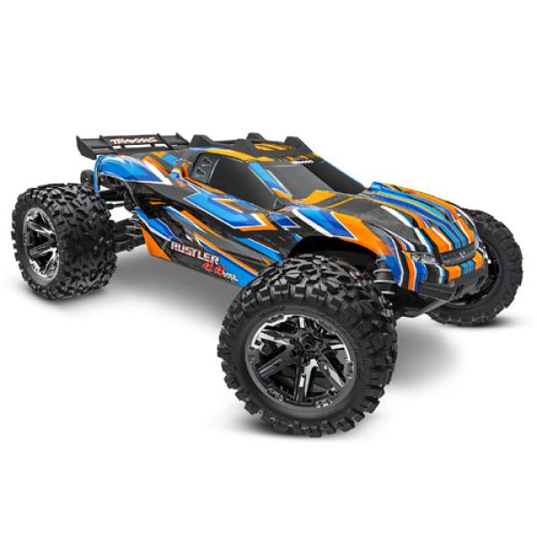 1:10 Traxxas Rustler 4x4 VXL HD Brushless orange 2,4 GHz
