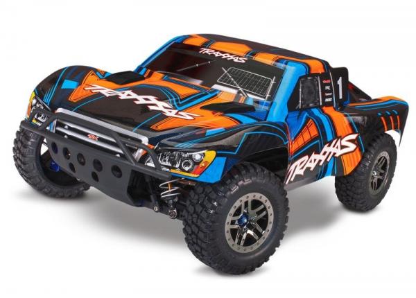 TRAXXAS Slash 4x4 Clipless VXL Ultimate orange 1/10 SC RTR Brushless, ohne Akku und Ladegerät