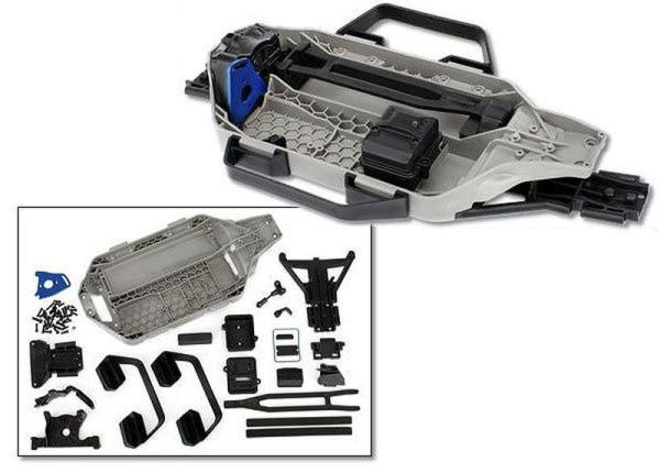 Umbau-Kit LCG-Chassis grau TRAXXAS Slash 4x4