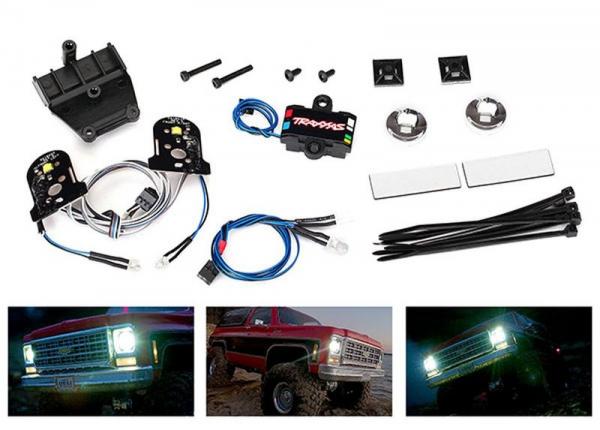 LICHTER-SET CHEVY BLAZER KOMPLETT OHNE POWER SUPPLY FÜR 8130 **TRAXXAS