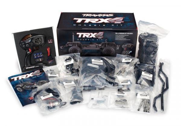 NEU TRAXXAS TRX-4 4x4 Kit 1/10 Scale-Crawler Brushed Clipless Bausatz mit Elektronik, ohne Karo/Akku/Ladegerät