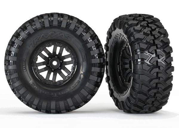 Canyon Trail 4.6x1.9 Reifen auf TRX-4 Felgen schwarz (2) TRAXXAS TRX-4&6