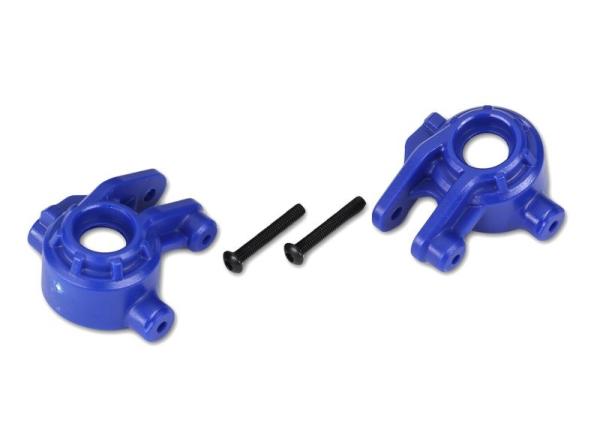 Extreme Heavy Duty Lenkhebel blau l/r mit Kleinteile TRAXXAS 4x4 Hoss, Rustler, Slash (für TRX9080 Kit)