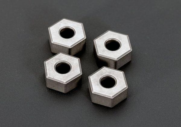 Extreme Heavy Duty Radmitnehmer Stahl 12mm (4) TRAXXAS 4x4 Hoss, Rustler, Slash (für TRX9080 Kit)