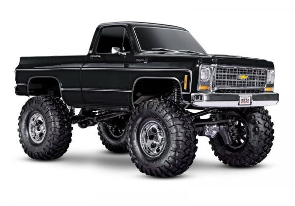 TRAXXAS TRX-4 CHEVY K10 HIGH-TRAIL SCHWARZ RTR O. AKKU/LADER 1/10 4WD SCALE-CRAWLER BRUSHED