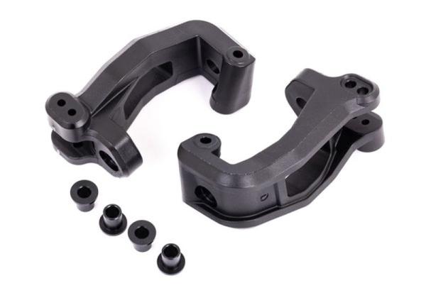C-Hub schwarz l/r mit Kingpin-Lagerung TRAXXAS Sledge