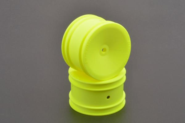 1:10 Felgen Offroad Heck 2WD und 4WD - 12mm Sechskant - Neon Gelb (1 Paar)
