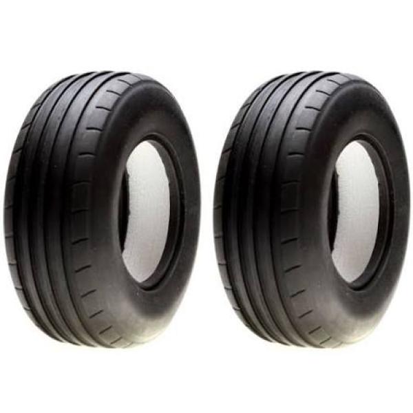 40mm Front Tire Ribbed w/Foam Med (2) : Glamis Uno / Fear